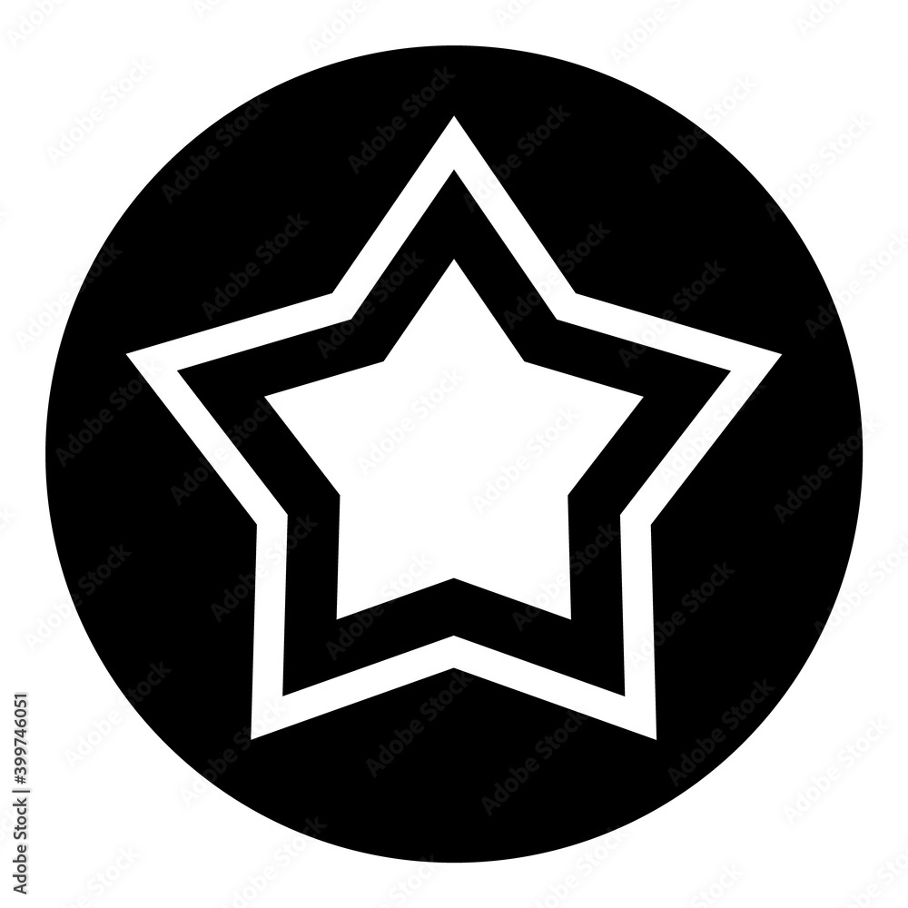 Star Favorite Flat Icon Isolated On White Background Star Favorite Flat Icon Isolated On White Background