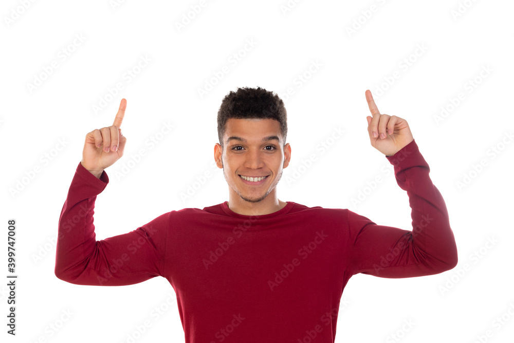 Latin guy with short afro hair Latin guy with short afro hair