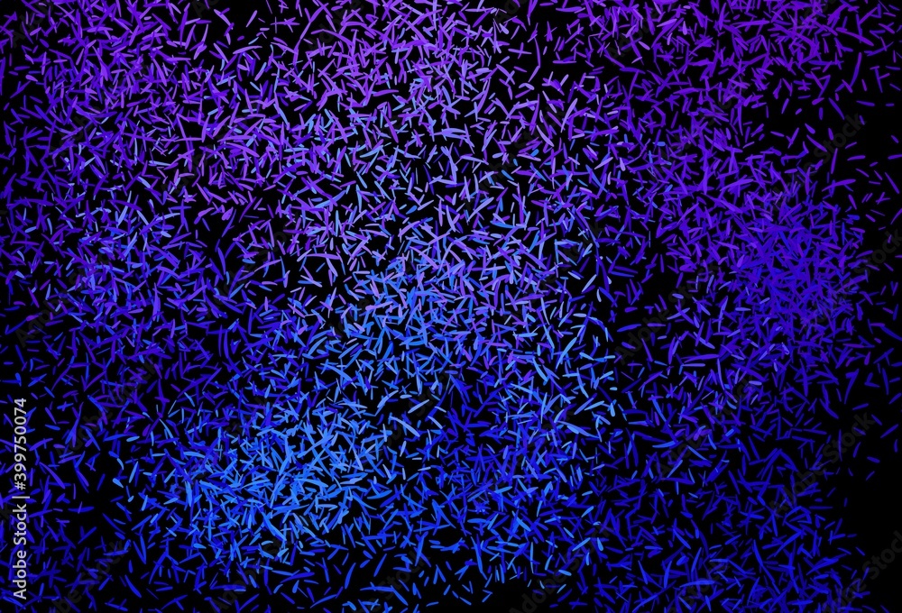 Fototapeta premium Dark Pink, Blue vector template with repeated sticks.