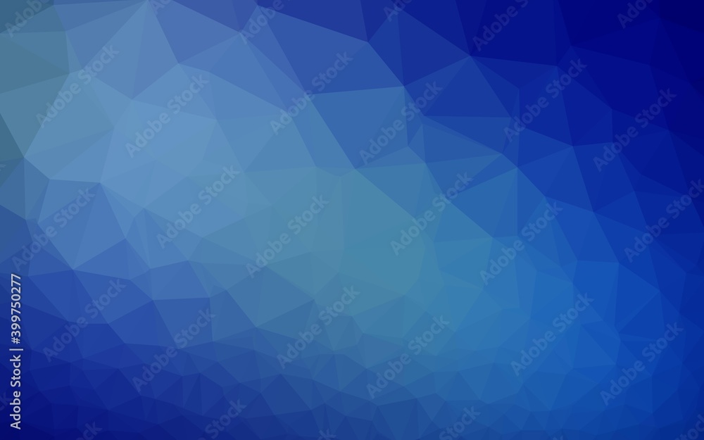 Light BLUE vector abstract polygonal texture. Light BLUE vector abstract polygonal texture.