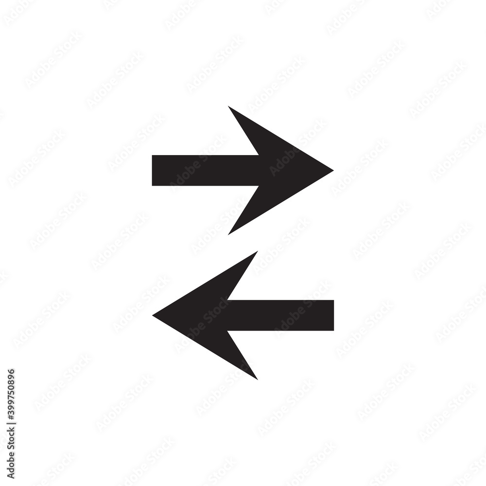 Arrow icon isolated on background. Trendy vector symbol. Arrow icon in flat style. Creative arrow template for web site, app, graphic design, ui and logo. Arrow vector symbol