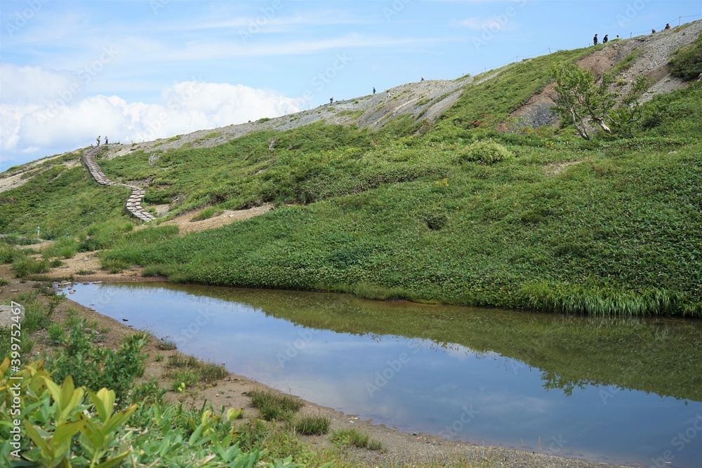 八方池　長野県白馬村八方尾根 - Happo Pond, Hakuba, Nagano prefecture, Japan