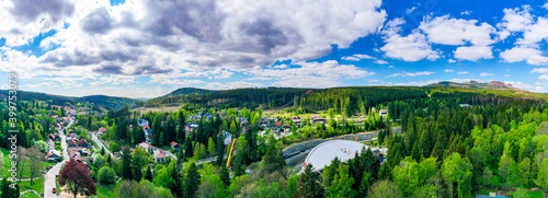 Blick auf Schierke Harz Schierker Feuerstein Arena