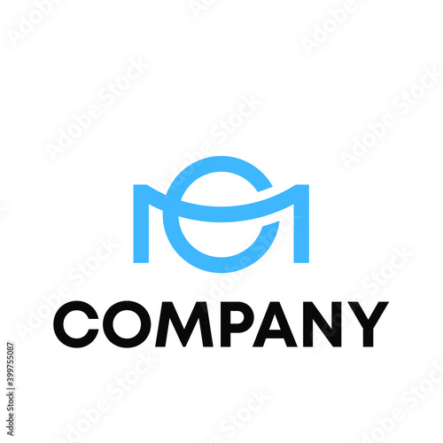 letter MC logo