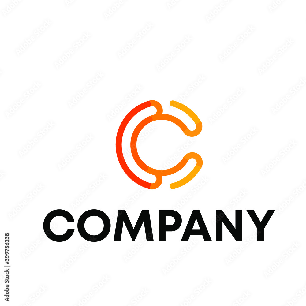 letter C logo letter C logo