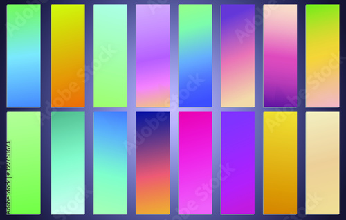 Color gradient cover design. Vibrant background for screen, poster, banner, wallpaper, social media post