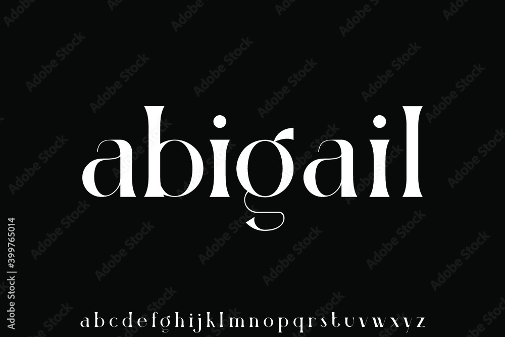luxury modern lowercase font alphabetical vector set luxury modern lowercase font alphabetical vector set