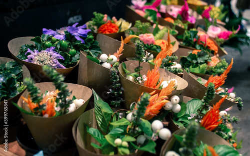 Wallpaper Mural Bouquet of flowers Torontodigital.ca