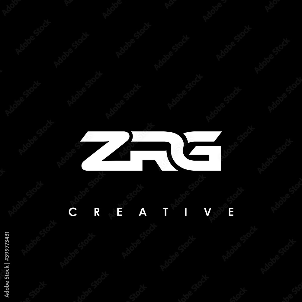 ZRG Letter Initial Logo Design Template Vector Illustration ZRG Letter Initial Logo Design Template Vector Illustration