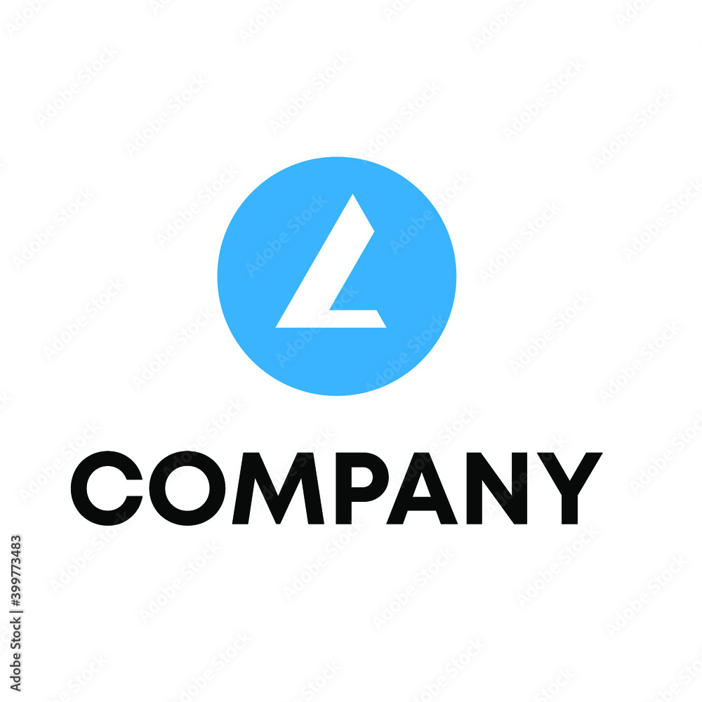 L logo design L logo design
