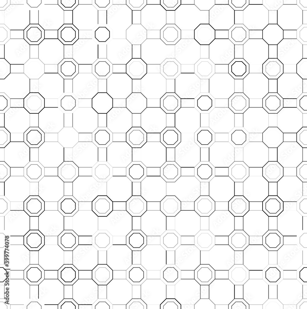 Naklejka premium seamless pattern with shapes