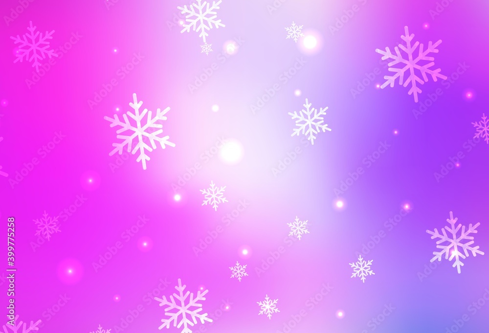 Light Purple, Pink vector template in carnival style.