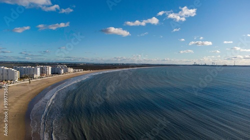 Sobrevolando una playa con mi drone © Ignacio