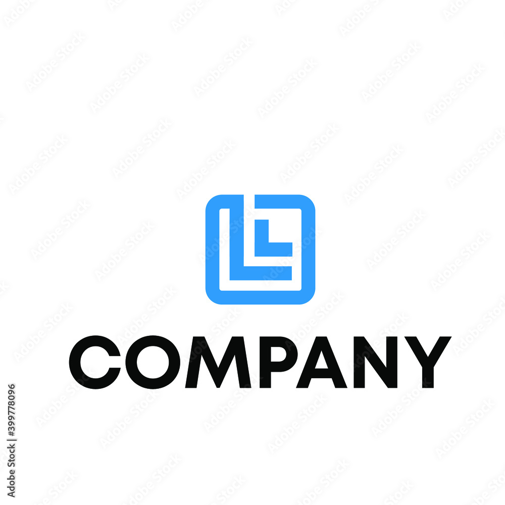 L logo design