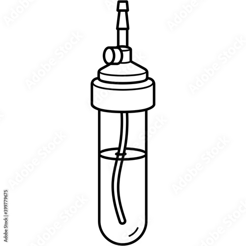 Disposable hospital medical humidifier