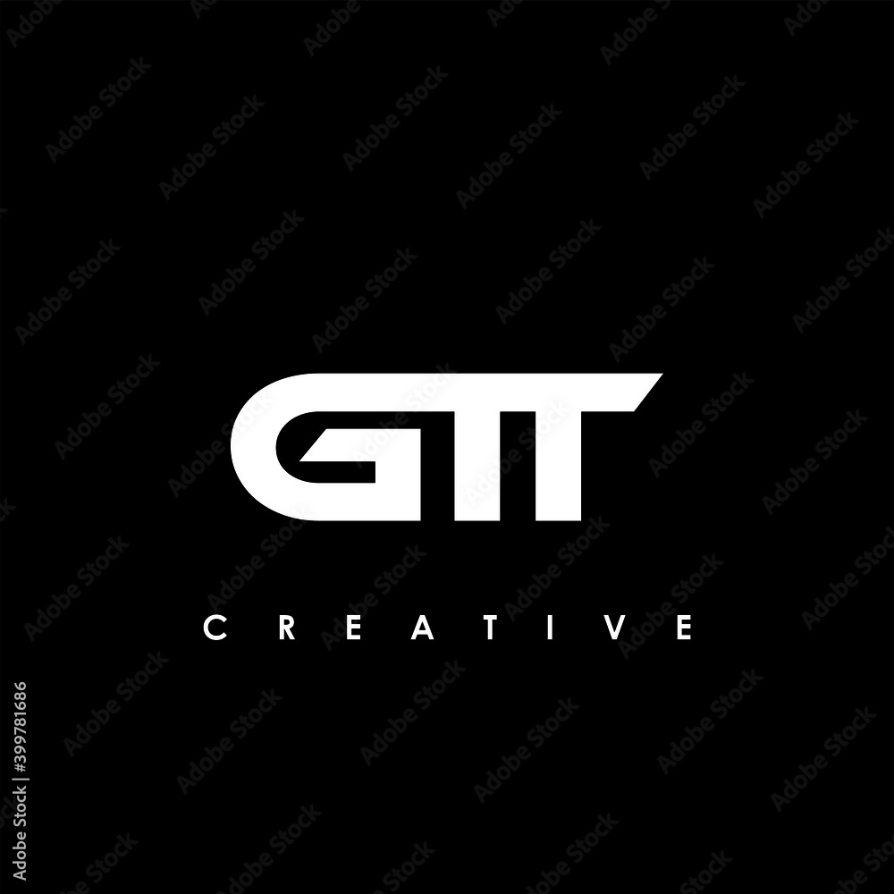 GTT Letter Initial Logo Design Template Vector Illustration