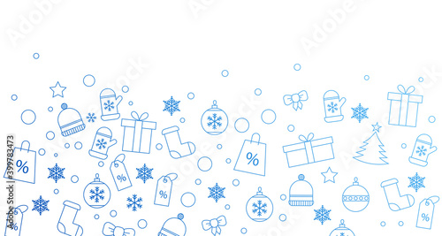 sfondo, cornice, natale, alberello	
