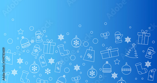 sfondo, cornice, natale, alberello	
