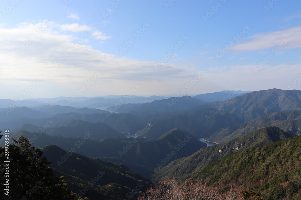 明神山から見る景色