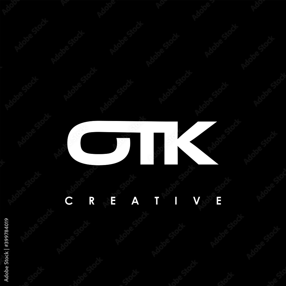 OTK Letter Initial Logo Design Template Vector Illustration OTK Letter Initial Logo Design Template Vector Illustration