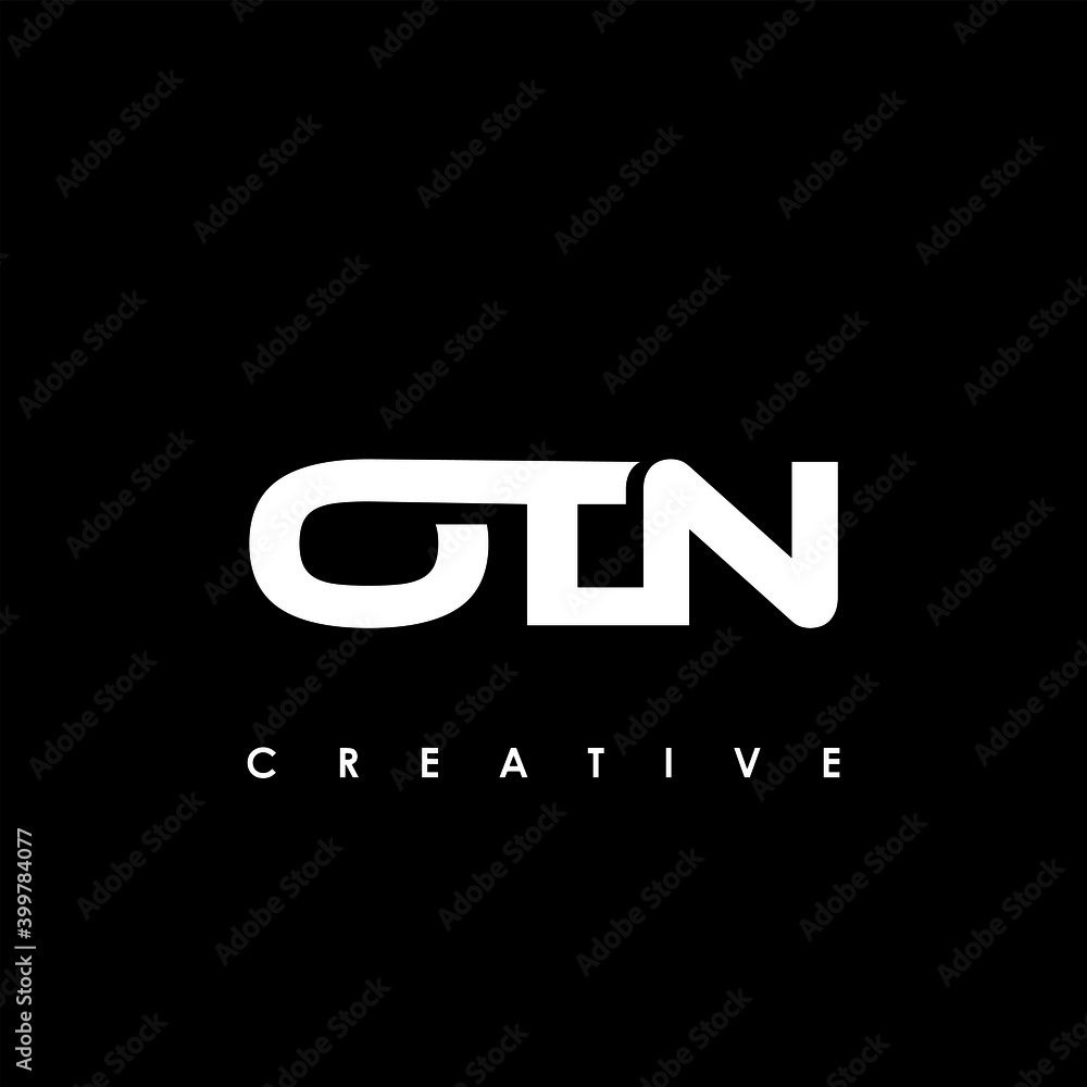 OTN Letter Initial Logo Design Template Vector Illustration
