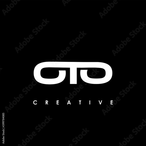 OTO Letter Initial Logo Design Template Vector Illustration photo