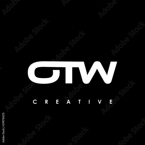 OTW Letter Initial Logo Design Template Vector Illustration