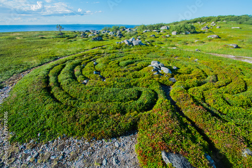 Tundran landscape photo