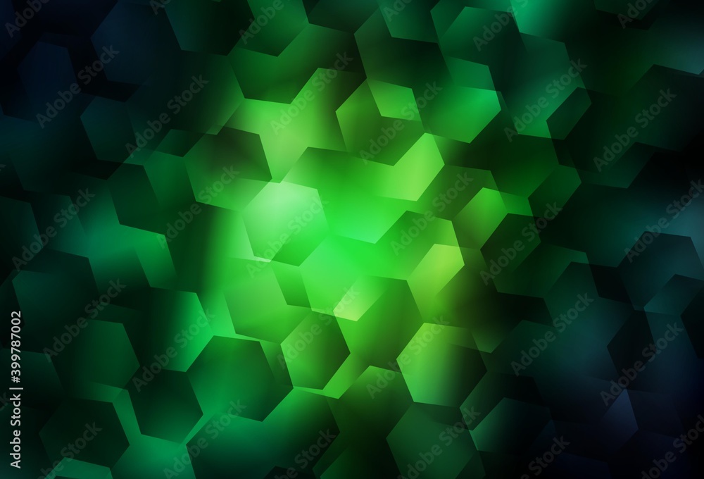 Dark Green vector triangle mosaic texture. Dark Green vector triangle mosaic texture.