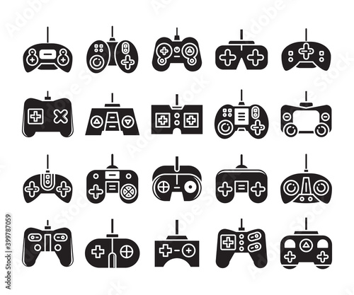 gamepad and game controller icons