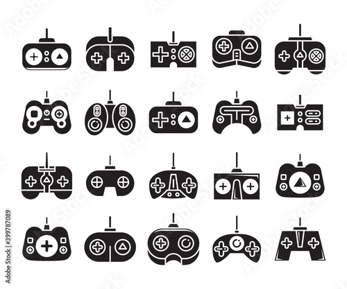 gamepad and game controller icons