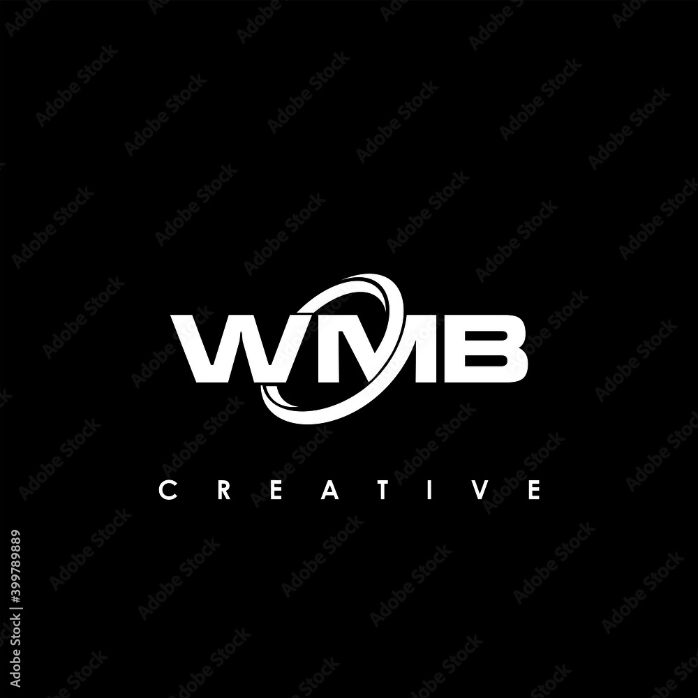 WMB Letter Initial Logo Design Template Vector Illustration WMB Letter Initial Logo Design Template Vector Illustration