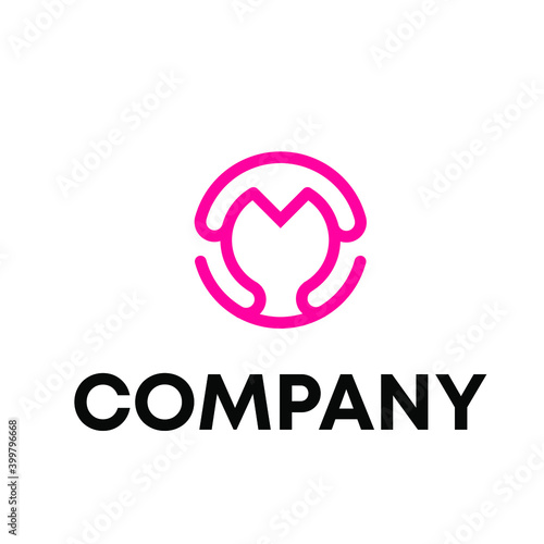 m logo design