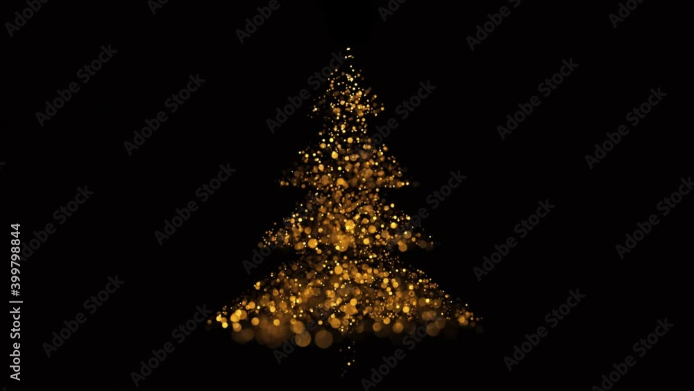 Golden bokeh christmas tree.

Made in 3dsmax using the Arnold renderer which does nice bokeh.