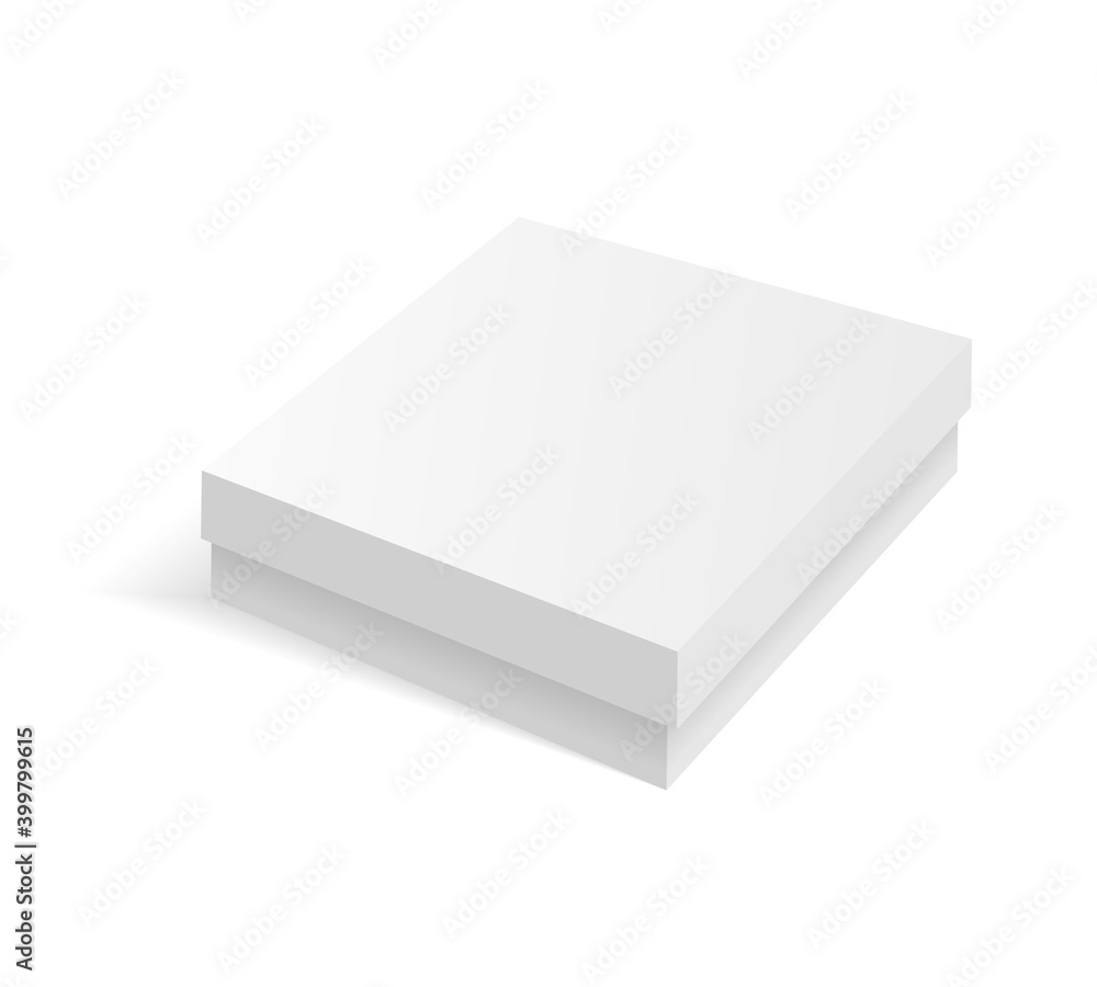 White blank cardboard package box. template. Cardboard box mockup, package and container illustration. White blank cardboard package box. template. Cardboard box mockup, package and container illustration.