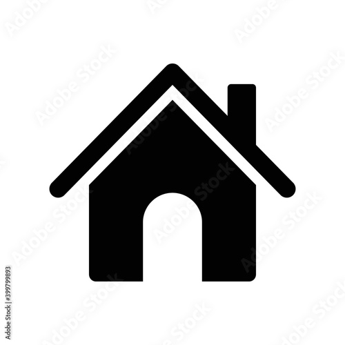 home icon, dog house symbol