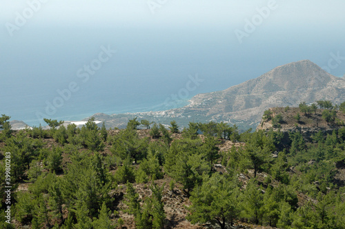 Le village de Myrtos vu depuis Anatoli    I  rap  tra en Cr  te