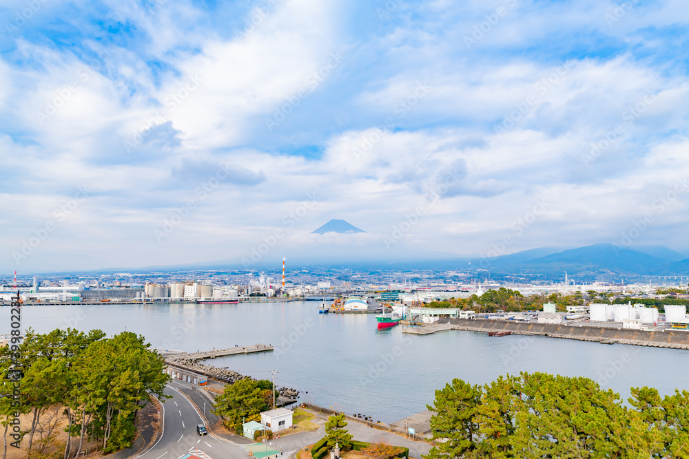 静岡県富士市　田子の浦みなと公園の風景