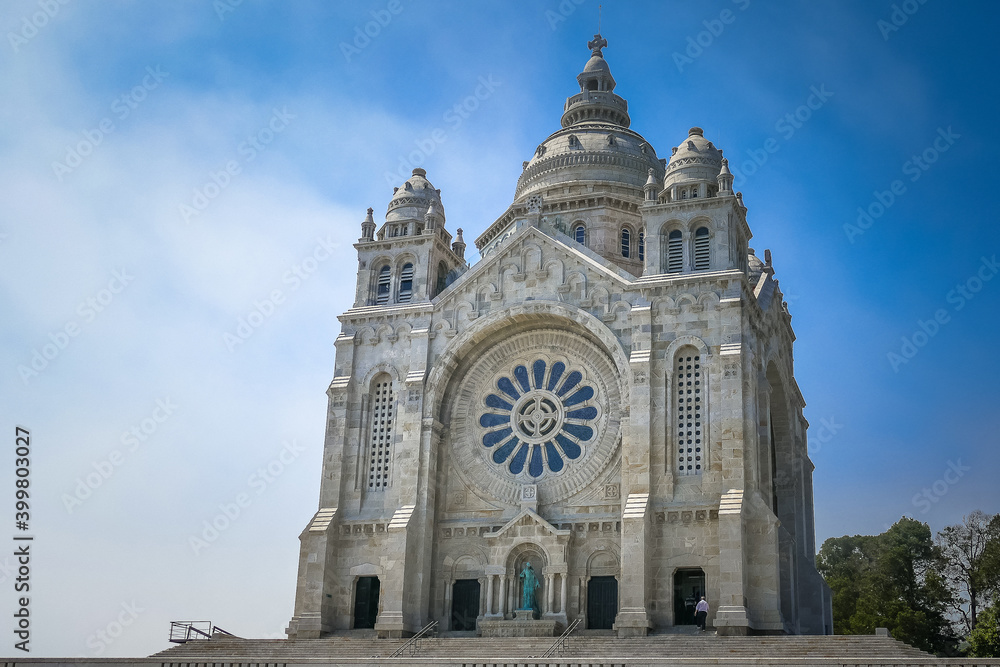 Portugal, Viana Do Castello, Church of the Sacred Heart of Jesus Santa Luzia