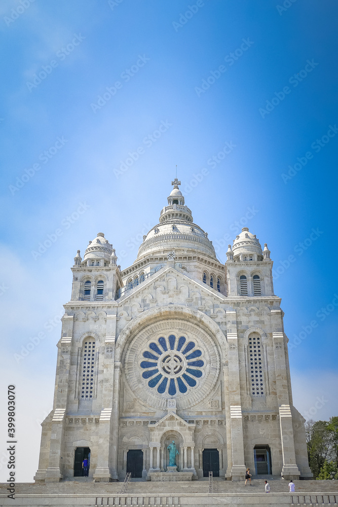 Portugal, Viana Do Castello, Church of the Sacred Heart of Jesus Santa Luzia