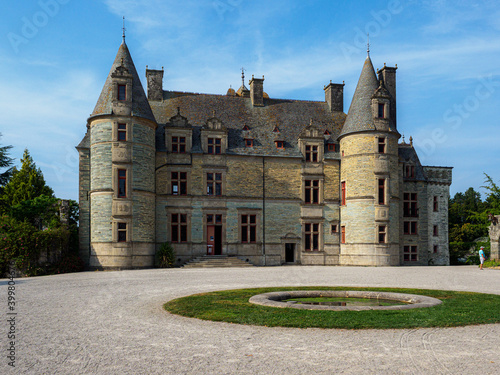 château de Ravalet dans la Manche en France