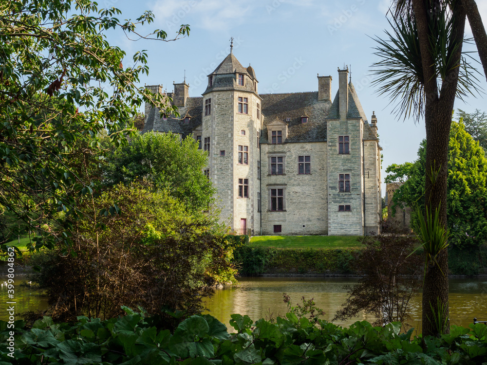 château de Nacqueville dans la Manche en France