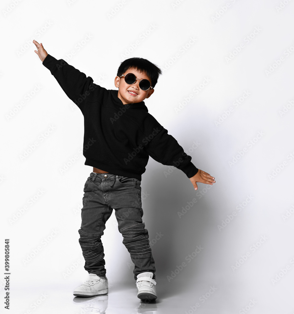 Cute little sales boy fashion