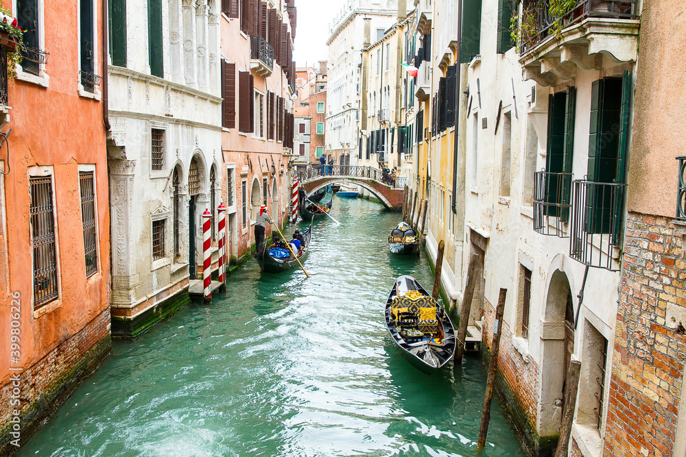 Gondola on Venice canals