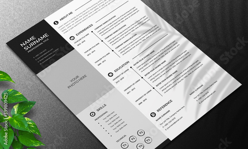 Minimal Resume Layout