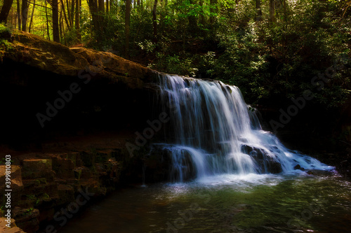 Lural Run Waterfalls in Tennessee