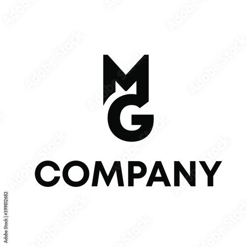 letter MG logo