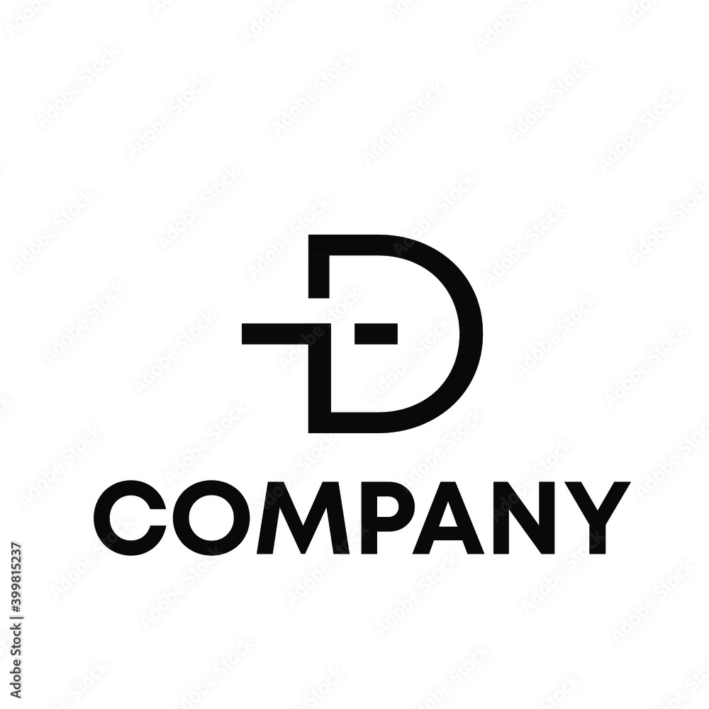 Obraz premium TD logo 