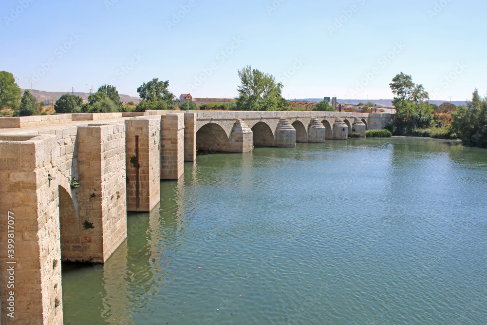 	
Bridge in Quintana del Puente, Spain	