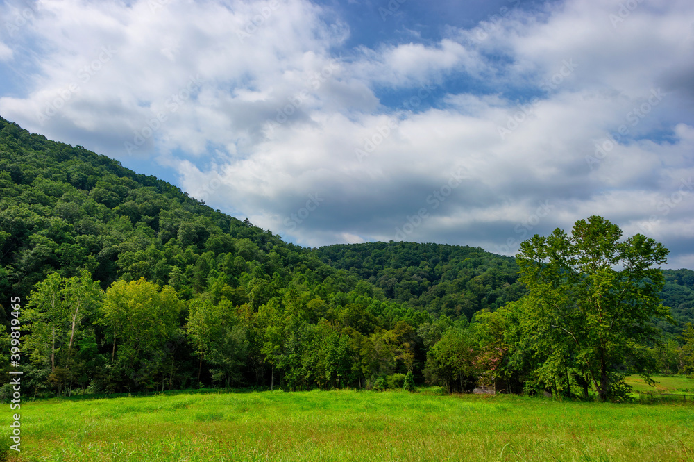 Newman's Ridge in the Appalachian Mountains Newman's Ridge in the Appalachian Mountains
